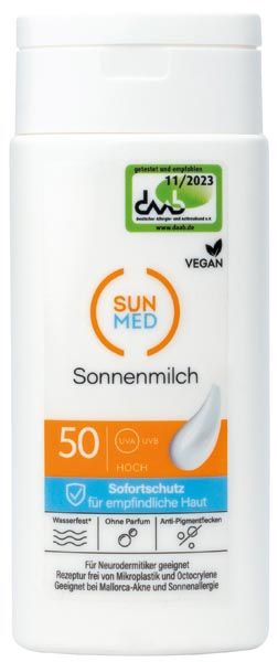 Sun Med Sonnenmilch 200ml LSF 50