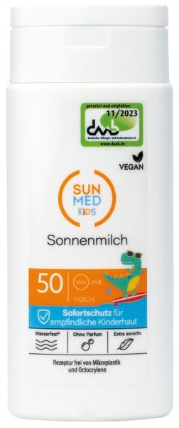 Sun Med Kids Sonnenmilch 200ml LSF 50