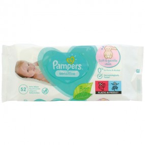 Pampers Feuchttücher Sensitive 52er