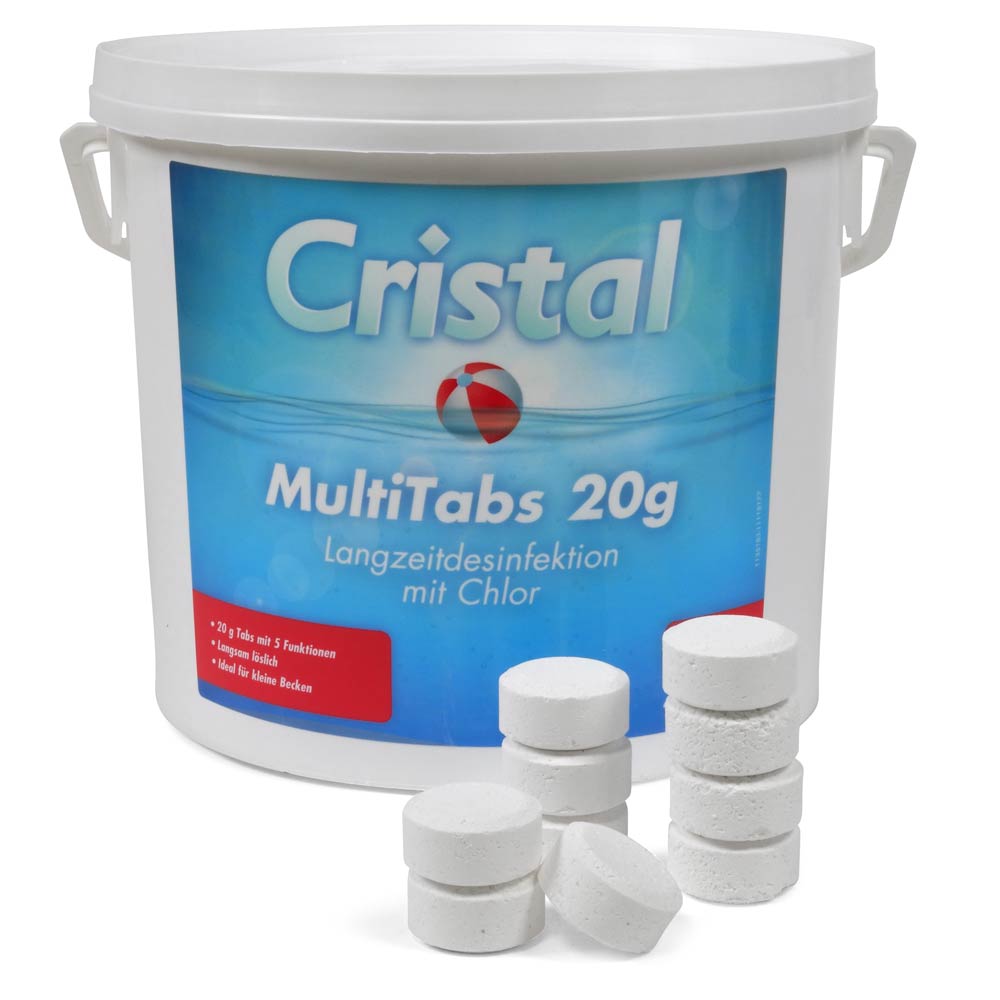CRISTAL MultiTabs Chlor 5 in 1 (20g) 5,0 kg