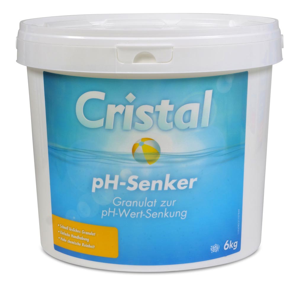 CRISTAL pH-Senker Granulat 6,0 kg