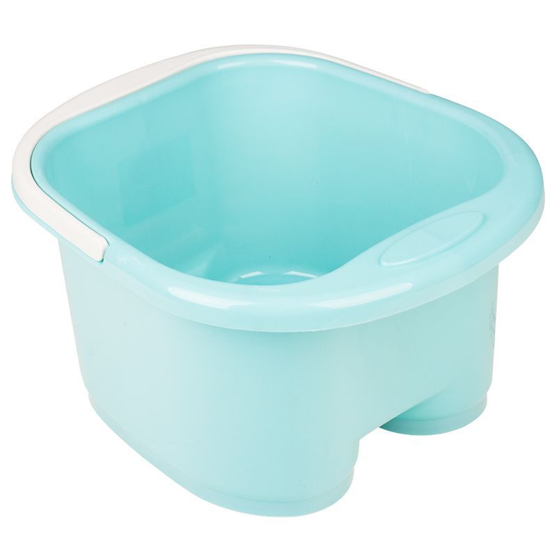 Pediküreschale mit Rollen blau