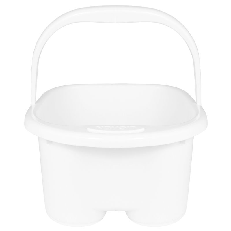 Pediküreschale mit Weiß