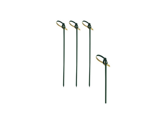 Fingerfood-Spieße 10 cm schwarz "Knoten"