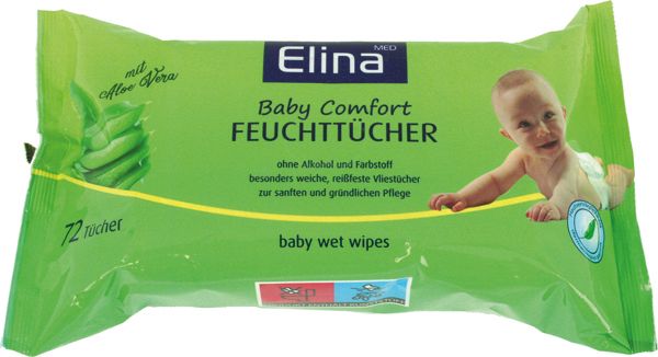 Feuchttücher 72er Elina Baby Tuchgröße 20x15cm