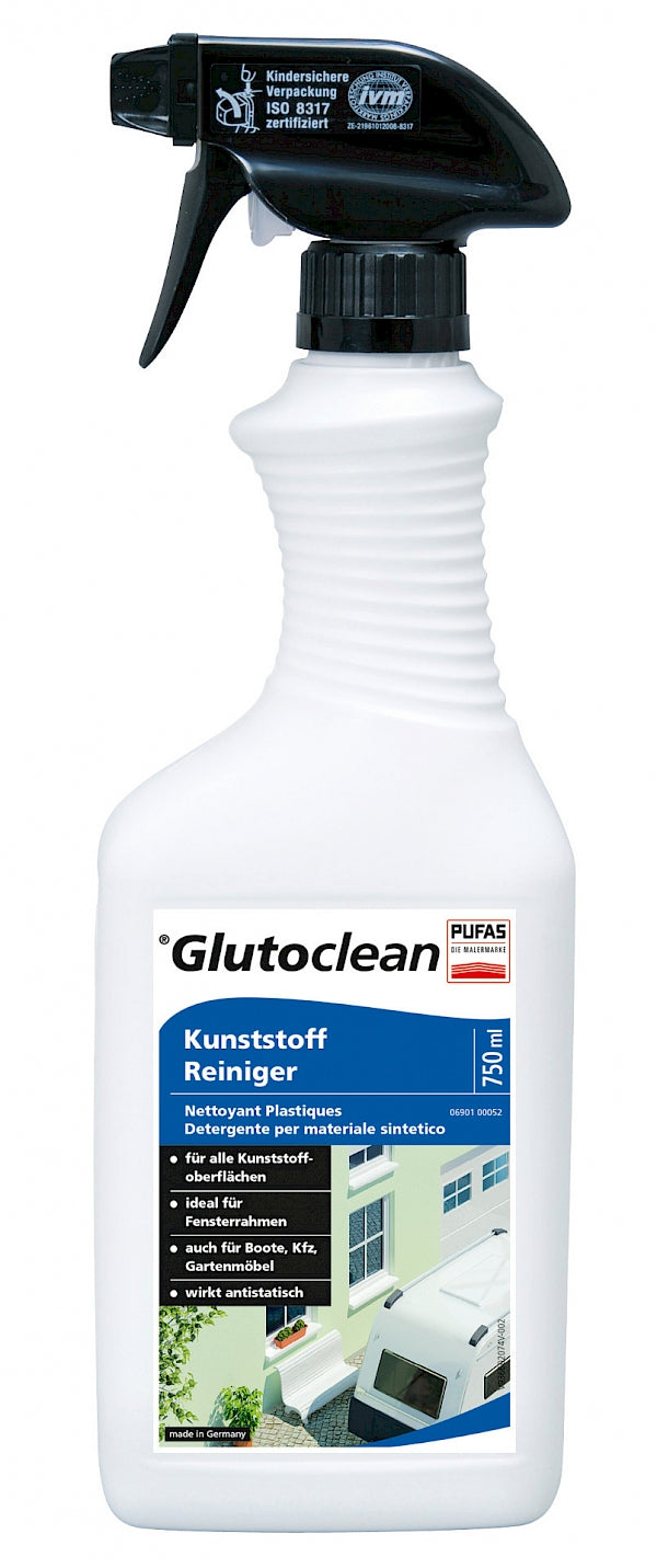 Kunststoff Reiniger 750ml Glutoclean