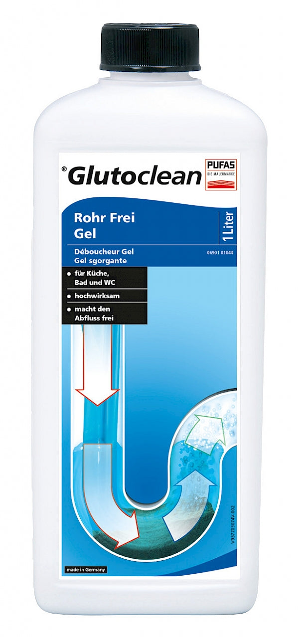 Rohr Frei Gel 1000ml Glutoclean