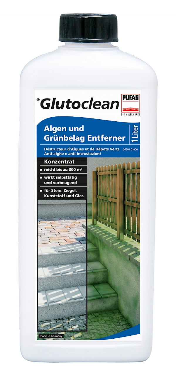 Algen und Grünbelag Entferner 1000ml Glutoclean
