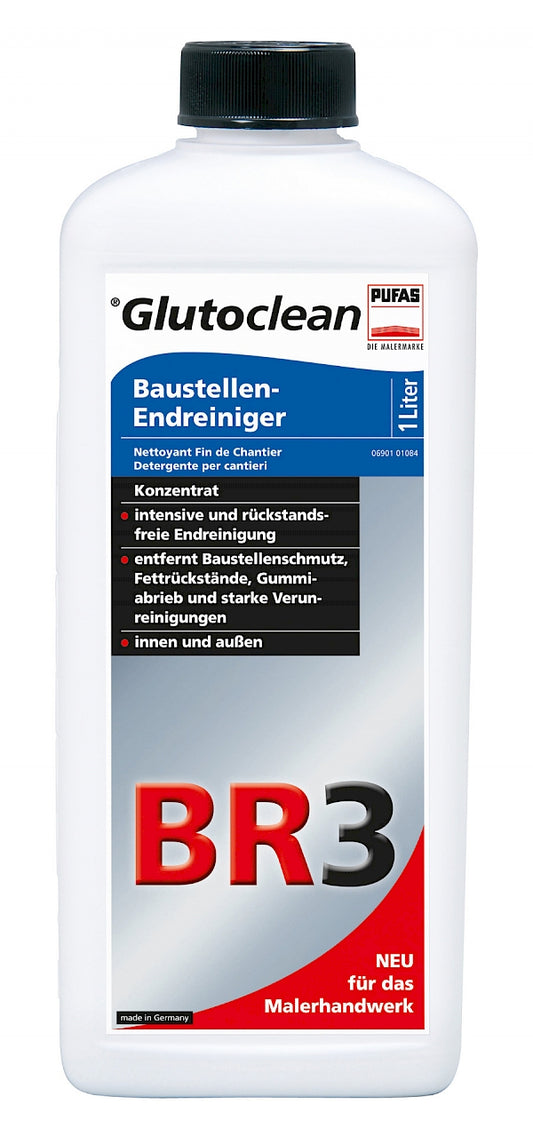 Baustellen-Endreiniger BR3 1000ml Glutoclean