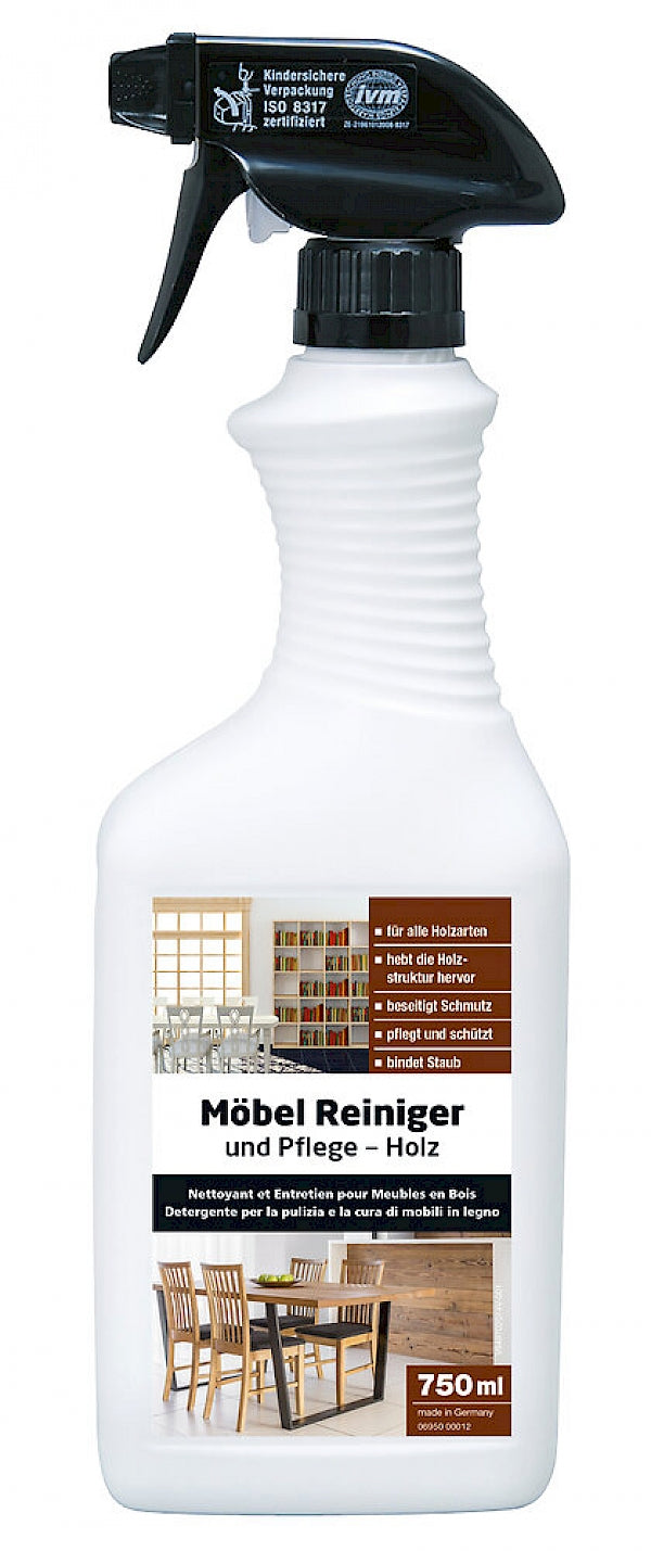 Möbel Reiniger und Pflege – Holz 750ml Glutoclean