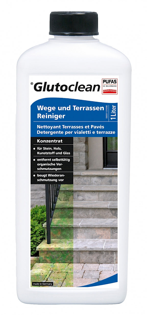 Wege und Terrassen Reiniger 1000ml Glutoclean