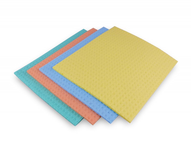 Schwammtücher feucht 10er Pack Blau 200 x 180