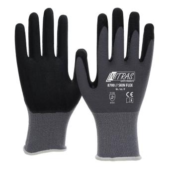 NITRAS SKIN FLEX, Strickhandschuhe, Spezial-Stretch-Strick 8700