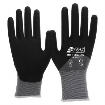 NITRAS SKIN FLEX V, Strickhandschuhe, Spezial-Stretch-Strick 8710