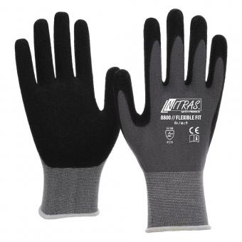 NITRAS FLEXIBLE FIT, Strickhandschuhe, Spezial-Stretch-Strick 8800