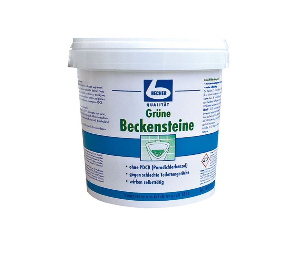 "Dr. Becher" Grüne Beckensteine