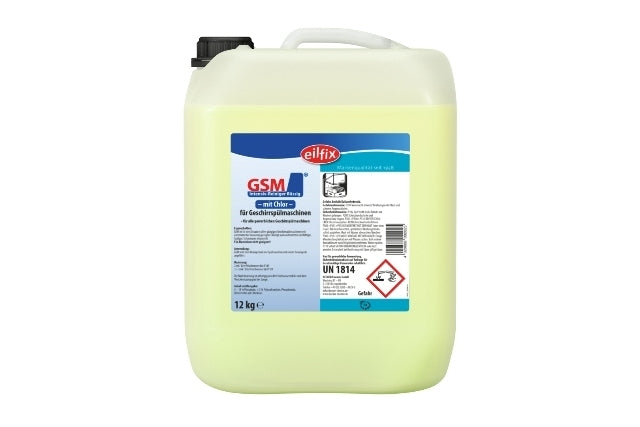 GSM Intensiv-Reiniger flüssig –mit Chlor– für Geschirrspülmaschinen 12kg