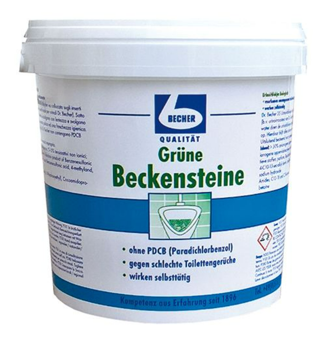 "Dr. Becher" Grüne Beckensteine