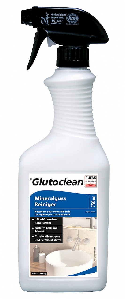 Mineralguss Reiniger 750ml Glutoclean Entkalker