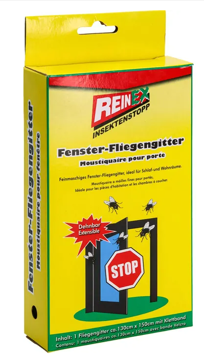 REINEX Fliegenschutz für Fenster 150x130cm 1St