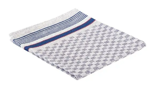 Gruben-Tuch 50x90cm blau-weiß