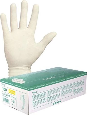 Vasco® Nitril white Packung 100 Stück puderfrei, weiß,