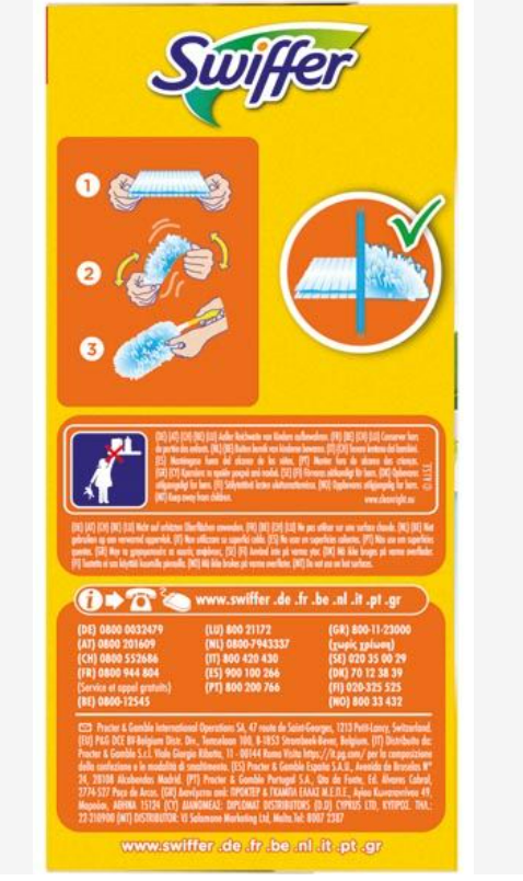 Swiffer Staubmagnet Nachfüller 23 Tücher