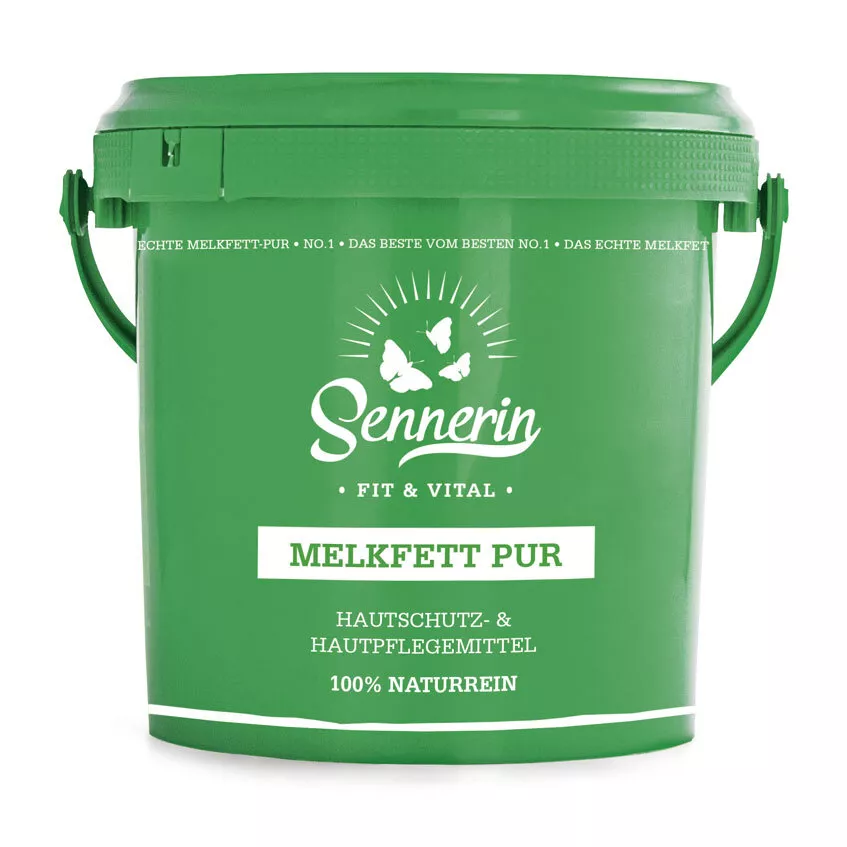 Sennerin Vaseline Melkfett Pur – Hautpflege | 500 g / 1000 g