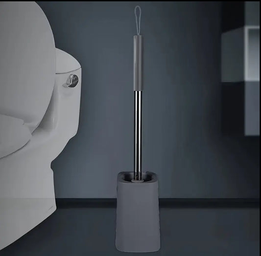 Klobürste WC-Bürste Garnitur Grau