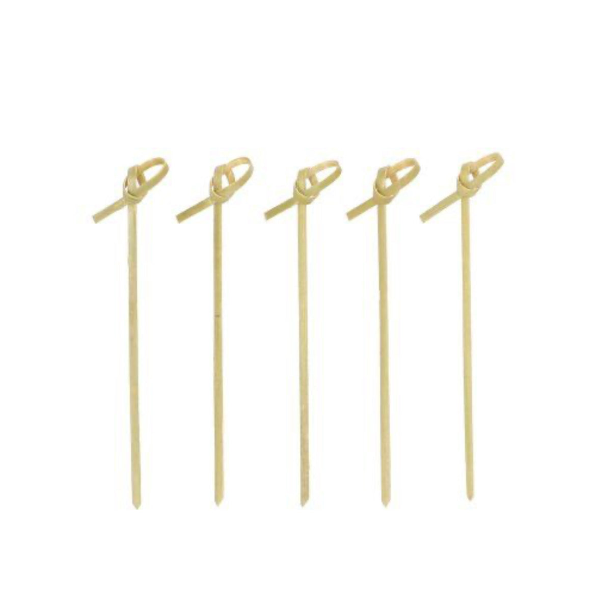 Fingerfood-Spieße "pure" 10 cm "Knoten 250stk