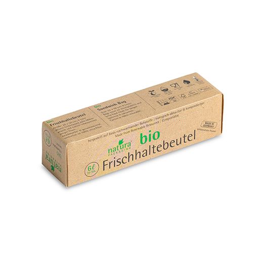 Frischhaltebeutel, 6 l, 24 x 50 cm, transparent, in Faltschachtel 24Stk