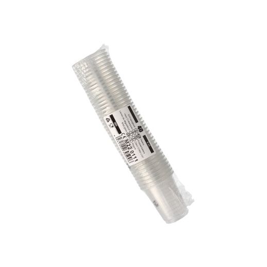 Schnapsbecher, PET 4 cl Ø 4,8 cm · 5 cm glasklar 40stk