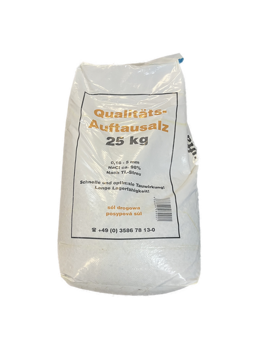 Streusalz Auftausalz Auftausalz 25 KG Sack