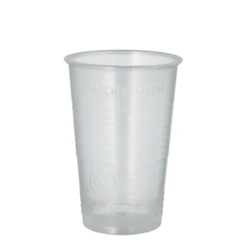 Plastikbecher (PP), 0,3 l Ø 7,8 cm · 11,3 cm transparent 100Stk