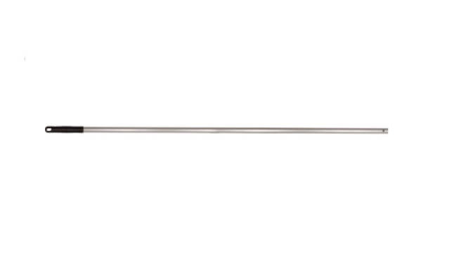 Aluminiumstiel - Griff schwarz (140 cm)