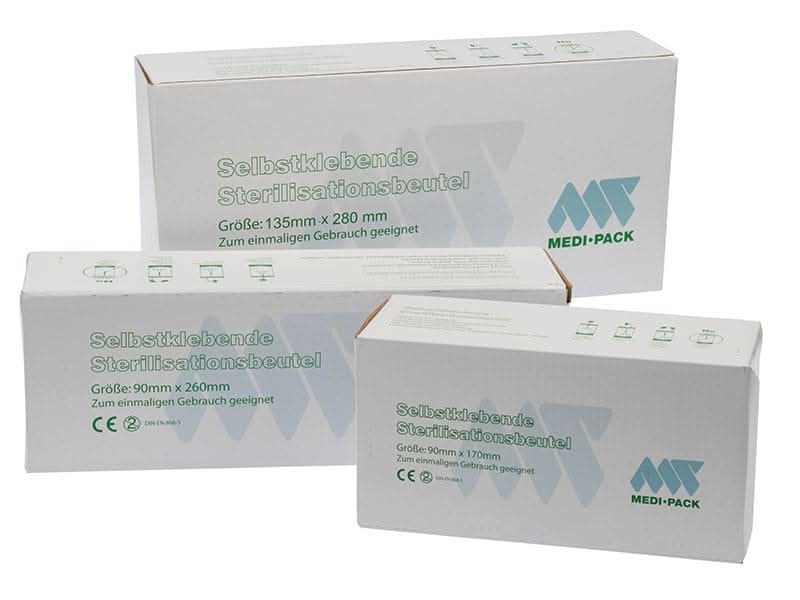 Sterilisationsbeutel selbstklebend – MEDI PACK (200 pcs)