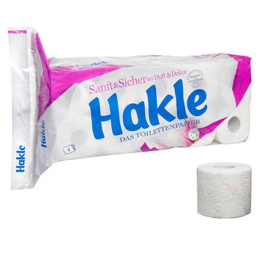 Hakle Toilettenpapier Ultra Soft 4 lagig 20 Rollen super weich Klopapier