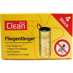 Fliegenfänger 4er zum Aufhängen - giftfrei