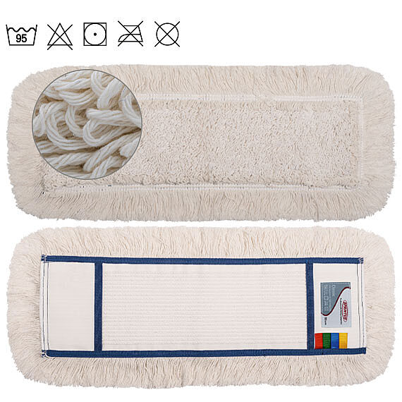 Classic Baumwollmopp Weiß Schlingenmopp Basic 40/50cm