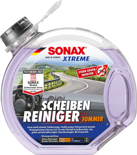 SONAX XTREME ScheibenReiniger Sommer gebrauchsfertig 3L