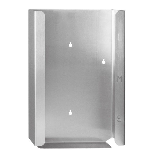 Handschuhbox-Halterung Trio aus Edelstahl