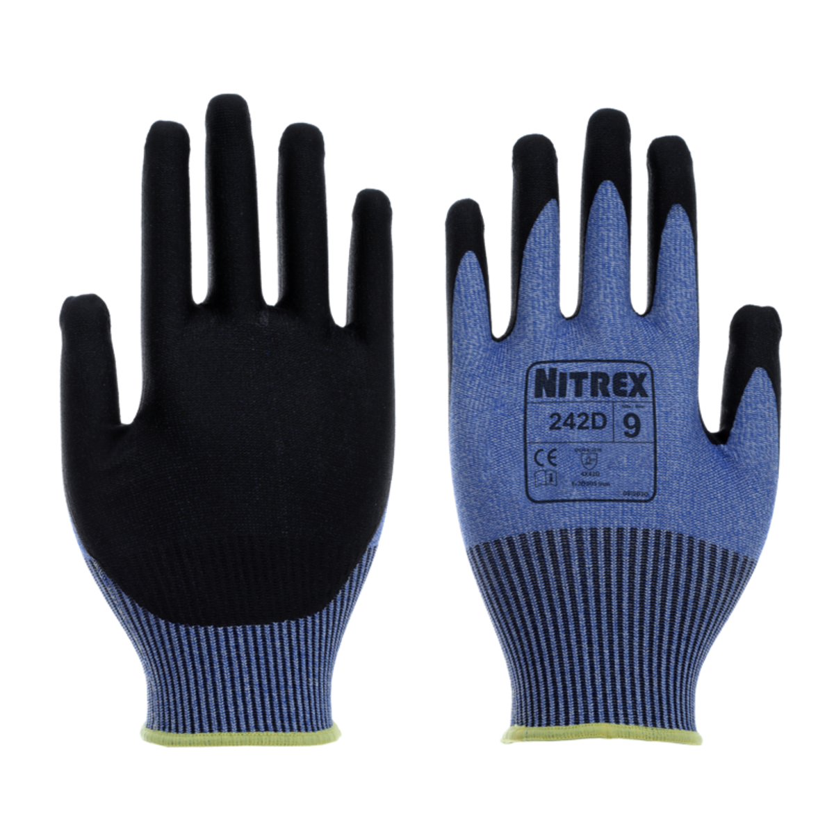 Nitrex 242D SCHUTZHANDSCHUH Arbeitshandschuhe Arbeitsbekleidung 1 PAAR