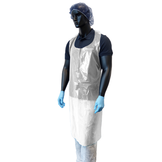 UNIGLOVES PE-SCHÜRZE GEBLOCKT – LEICHT 500stk 80 x 125 cm