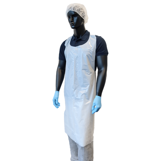 UNIGLOVES PE-SCHÜRZE GEBLOCKT – MITTEL 80x125cm 500Stk