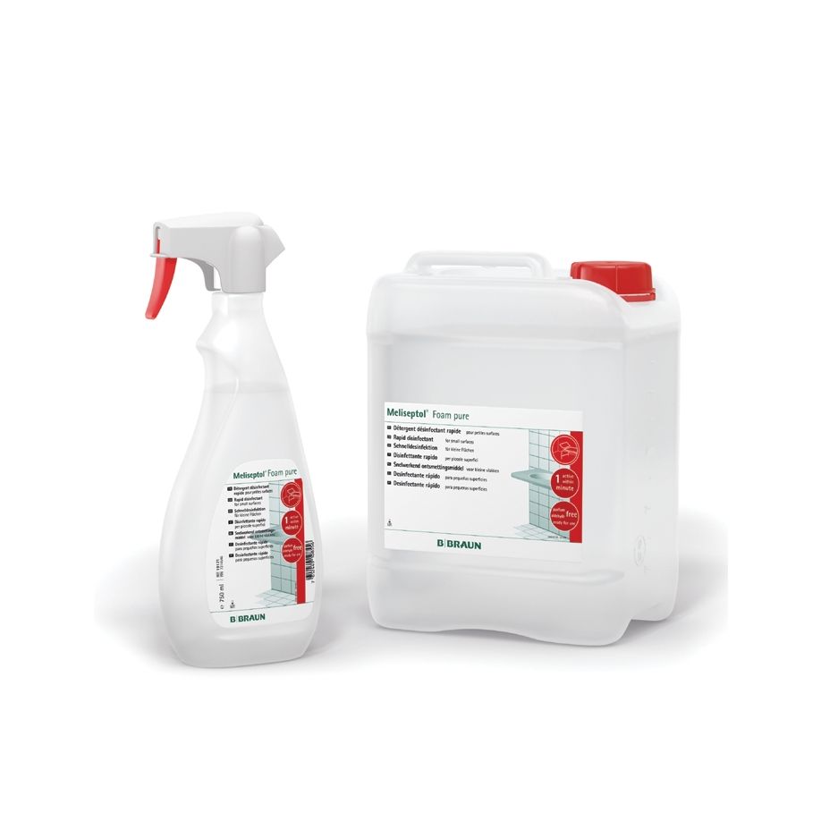 Meliseptol Foam pure 750 ml Sprühflasche Flächenschnelldesinfektion