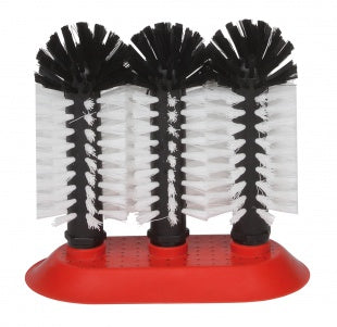 Gläserspülbürste 1-2-3  Mit Saugbodenplatte