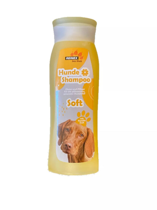 Hundeshampoo 300ml mit Kamille Soft Hunde Shampoo Fell Fellpflege Spülung