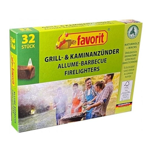Grill-/Ofen-Anzünder Öko 32er / Zündkopf 100% FSC (Kopie)
