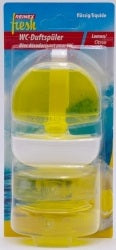 REINEX FRESH WC-Duftspüler Lemon 3 x 55 ml mit Körbchen
