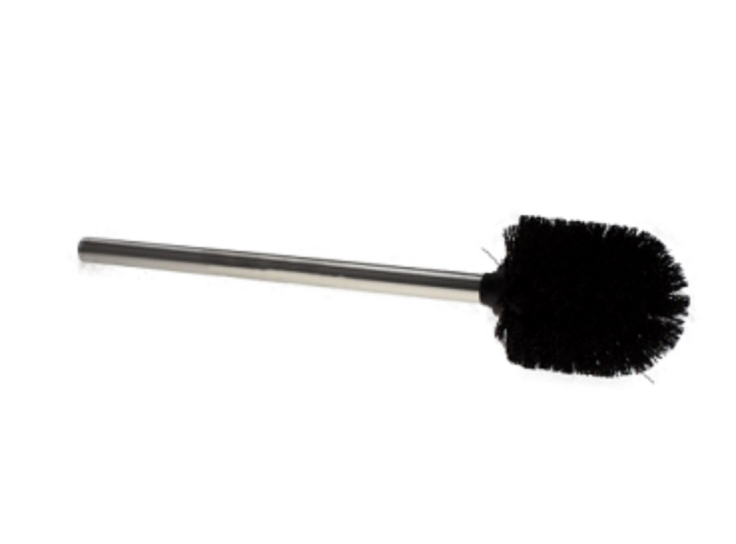 WC Bürste Edelstahl Klobürste Bürstenkopf schwarz Ersatz Toilettenbürste